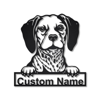 Personalized Belgian Brakk Dog Metal Sign Art, Custom Belgian Brakk Dog Metal Sign, Dog Gift, Animal Funny, Birthday Gift, Laser Cut Metal Signs Custom Gift Ideas