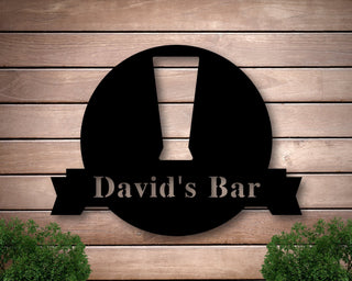 Personalized Bar Theme Sign,custom Bar Theme Sign,drink Sign,metal Family Name Sign For Bar, Metal Beer Lover Gift,last Name Sign,beer Decor, Laser Cut Metal Signs Custom Gift Ideas