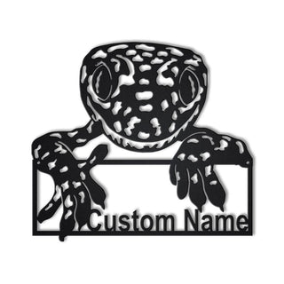 Personalized Animal Lizard Metal Sign Art, Custom Animal Lizard Metal Sign, Animal Lizard Gifts Funny, Animal Gift, Animal Custom, Laser Cut Metal Signs Custom Gift Ideas