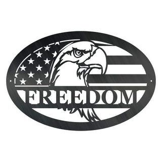 Eagle Freedom Customized Metal Signs, Custom Metal Sign, Custom Signs, Metal Sign, Metal Laser Cut Metal Signs Custom Gift Ideas