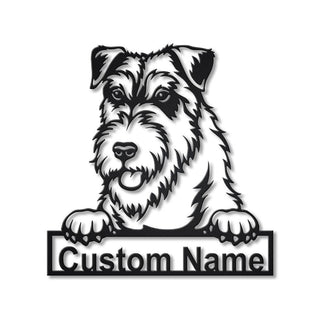 Personalized Wales Terrier Dog Metal Sign Art, Custom Wales Terrier Dog Metal Sign, Dog Gift, Birthday Gift, Animal Funny, Laser Cut Metal Signs Custom Gift Ideas