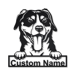 Personalized Entlebucher Mountain Dog Metal Sign Art, Custom Entlebucher Mountain Dog Metal Sign, Dog Gift, Birthday Gift, Animal Funny, Laser Cut Metal Signs Custom Gift Ideas