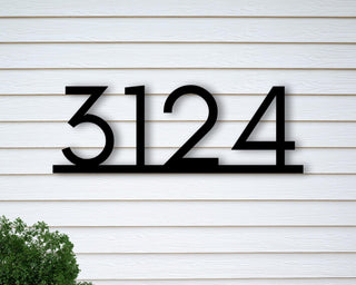 Modern Address Sign, Personalized Home Decor,house Numbers, Housewarming Gift, Address Plaque, Address Signs,metal Sign, Metal House Numbers, Laser Cut Metal Signs Custom Gift Ideas