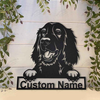 Irish Setter Personalized Metal Wall Decor, Cut Metal Sign, Metal Wall Art, Metal House Sign, Metal Laser Cut Metal Signs Custom Gift Ideas