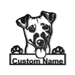 Personalized Jack Rusell Terries Metal Sign Art, Custom Jack Russell Metal Sign, Jack Rusell Dog Gifts Funny, Dog Gift, Animal Custom, Laser Cut Metal Signs Custom Gift Ideas