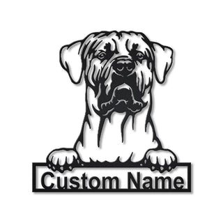 Personalized Tosa Inu Dog Metal Sign Art, Custom Tosa Inu Dog Metal Sign, Dog Gift, Birthday Gift, Animal Funny, Laser Cut Metal Signs Custom Gift Ideas