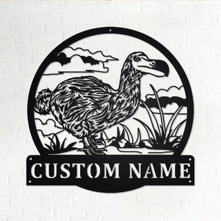 Custom Dodo Metal Wall Art, Personalized Dodo Name Sign Decoration For Room, Dodo Home Decor, Custom Dodo, Dodo Lover Gift, Dodo, Metal Laser Cut Metal Signs Custom Gift Ideas