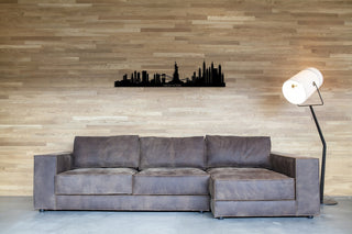 New York City Silhouette Metal Wall Art, New York Skyline Metal Wall Decor, Home Living Room Decoration, Wall Hangings, Big Apple, Metal Laser Cut Metal Signs Custom Gift Ideas