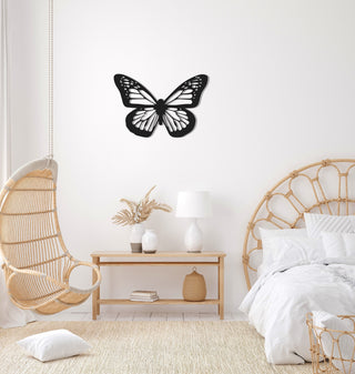 Butterfly Metal Wall Art, Butterfly Wings Wall Decor, Housewarming Gift, Office Wall Decor, Living Room Decor, Animal Art, Metal Laser Cut Metal Signs Custom Gift Ideas