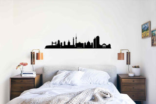 Berlin City Silhouette Metal Wall Art, Berlin Skyline Metal Wall Decor, Housewarming Gift, Living Room Decoration, Gift For Berliners, Metal Laser Cut Metal Signs Custom Gift Ideas