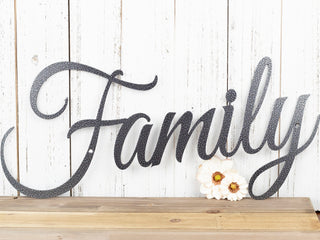 Family Metal Sign Family Wall Hanging Metal Wall Decor Sign Family Sign Wall Decor Decorations