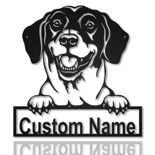 Personalized Danish Dachsbracke Dog Metal Sign Art, Custom Danish Dachsbracke Dog Metal Sign, Animal Funny, Father's Day Gift, Pet Gift, Laser Cut Metal Signs Custom Gift Ideas