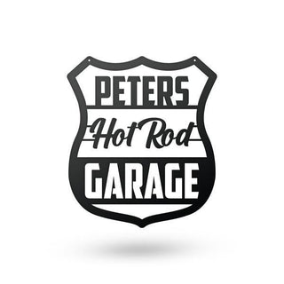 Hot Rod Garage Metal Sign Cut Metal Sign Metal House Sign Decorations