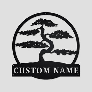 Personalized Bonsai Tree Metal Wall Decor Bonsai Tree Bonsai Tree Metal Sign Bonsai Tree Lover Gift For Bonsai Tree Lover Decorations