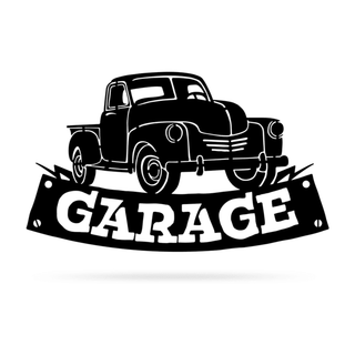 Garage Metal Sign Cut Metal Sign Metal House Sign Decorations