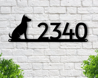 Metal Dog Address Sign, Pitbull Sign, Metal Dog Sign, Pitbull Address Sign,personalized Dog Address Sign, Dog Address Plaque, Metal Wall Art, Laser Cut Metal Signs Custom Gift Ideas