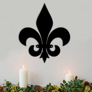 Fleur De Lis Sign Wall Mount Personalized Fleur De Lis Fleur De Lis Rustic Wall Decor Decorations