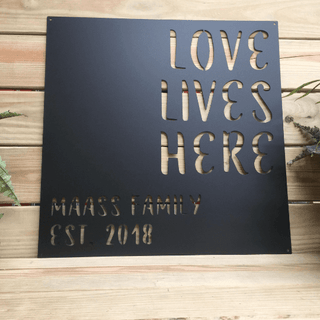 Personalized Quote Sign Cut Metal Sign Metal House Sign Decorations