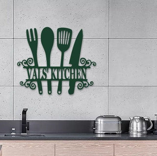 Metal Custom Kitchen Sign Metal Sign Decorations