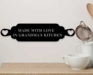 Personalized Kitchen Sign Kitchen Decor Custom Sign Gift For Custom Metal Sign Kitchen Sign Custom Cooking Sign Sign For Grandma Decorations