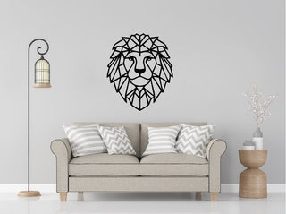 Lion Geometric Lion Wall Decor Metal Wall Decor Decorations