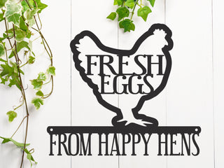 Custom Metal Sign, Hen House Sign, Chicken Coop, Chicken Sign, Outdoor Metal Wall Art, Farmhouse Decor, Personalized Gifts, Laser Cut Metal Signs Custom Gift Ideas