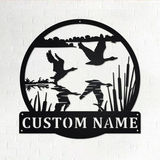 Custom Goose Taking Flight Personalized Goose Name Sign Decoration For Room Goose Custom Goose Goose Lover Decorations