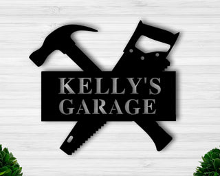 Personalized Garage Sign Metal Sign For Garage Custom Garage Sign Garage Sign Men Garage Sign Personalizedgarage Decormens Garage Sign Decorations