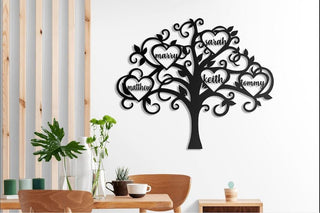 Family Tree Customize family sign Personalized Gift Family Tree Decorations