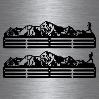 Medal Hanger Medal Holder Trail Runner Medal Holder Mountainscape Medal Holder Decorations