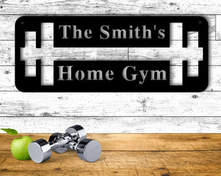 Personalized Home Gym Signs For Workout Room Personalized Metal Sign Home Gym Wall Arthome Gym Decor Personalized Gym Sign Weight Lifting Decorations