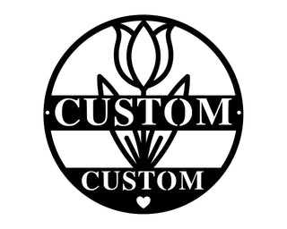 Custom Metal Garden Sign Custom Metal Sign Outdoor And Garden Personalized Outdoor Garden Sign Personalized Garden Wall Sign Decorations