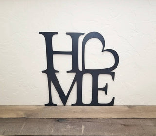 Home Is Where The Heart Is Love Of Home Housewarming Metal Sign Stainless Steel Weatherproof Wall Decor Garage Art Cut Metal Sign Decorations