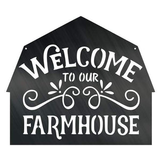 Farm House Customized Metal Signs Custom Metal Sign Custom Signs Metal Sign Decorations