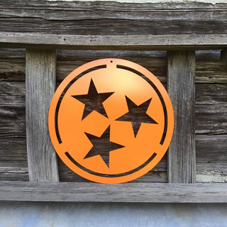 Tennessee Tristar Custom Metal Sign Cut Metal Sign Metal House Sign Decorations