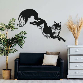 Fox Metal Wall Decor Fox Decor Wall Artfox Wall Decorhousewarming Giftliving Room Wall Artoffice Wall Hanging Decorations