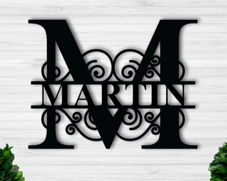 Personalized Family Name Metal Sign Metal Name Sign Metal Sign For Home Metal Signs With Last Names Front Porch Sign Decorations