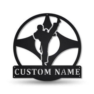 Personalized Hapkido Monogram Metal Sign Art , Custom Hapkido Metal Sign, Hapkido Sport Lover Sign Decoration For Living Room, Laser Cut Metal Signs Custom Gift Ideas