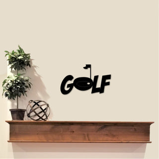 Golf Sign Metal Golf Decor Sports Gift For Golfers Golf Art Office Desk Accessories Sports Sign Christmas Golf Gift Decorations