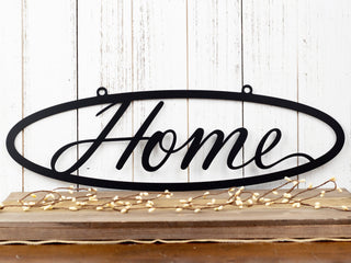 Metal Home Sign Metal Outdoor Sign Metal Wall Decor Home Sign Wall Hanging Outdoor Sign Decorations