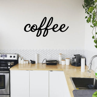 Coffee Coffee Wall Decor Metal Wall Decor Coffee Words 008 Decorations