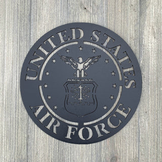 United States Airforce Metal Sign Cutout Cut Metal Sign Wall Metal Art Decorations