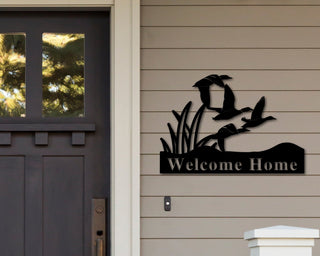 Metal Welcome Sign Outdoor Welcome Sign Housewarming Gift Realtor Closing Gift Welcome Sign Home Metal Welcome Sign Wedding Gift Ideas Decorations