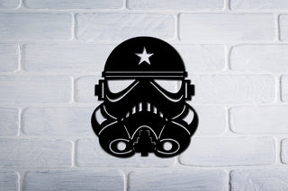 Strwars Metal Sign SW Stormtrooper Metal Sign The Guardian Gift For Kids Housewarming Gifts Mandalorian Metal Wall Decor Decorations