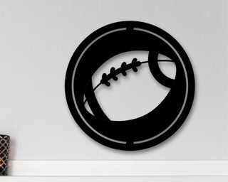 Metal Football Sign Metal Football Football Sign Birthday Present For Kid Football Sport Sign Gift For Him Decorations