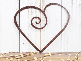 Heart Heart Sign Metal Sign Wall Hanging Outdoor Sign Heart Metal Wall Decor Sign Plaque Decorations