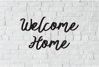 Welcome Home Metal Art Welcome Welcome Home Wall Decor Welcome Home Metal Decorations