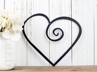 Heart Valentines Metal Sign Metal Wall Decor Wall Hanging Love Wall Decor Sign Heart Steel Sign Decorations