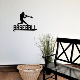 Baseball Sign Baseball Player Bedroom Decor Kids Room Metal Sports Sign Gift For Son Grandson Husband Or Boyfriend Decorations