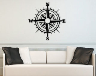 North Star Compass North Star Star Compass For Wall Vintage Custom Rustic Compass North Start Compass Decorations